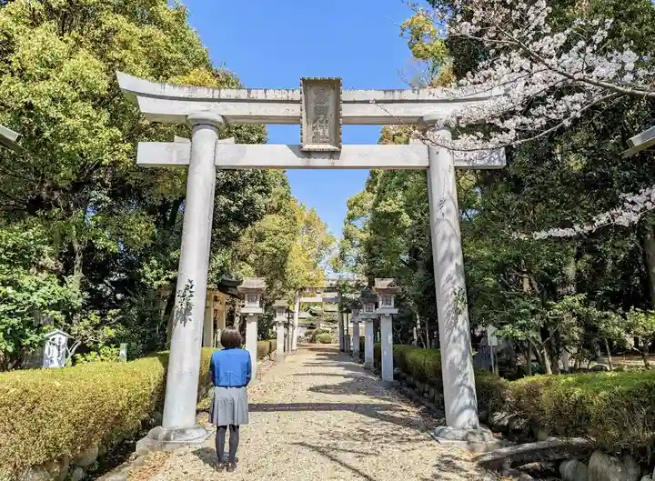 島田神社の鳥居