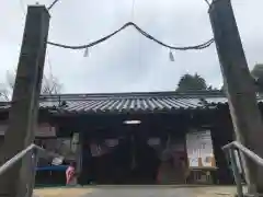 縣主神社の鳥居