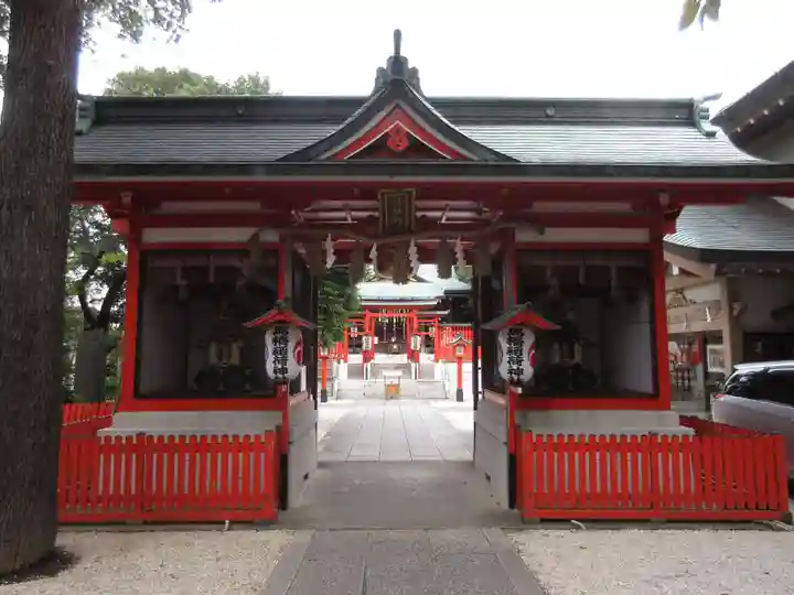 馬橋稲荷神社の山門・神門