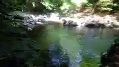 瀧澤神社奥の院の庭園