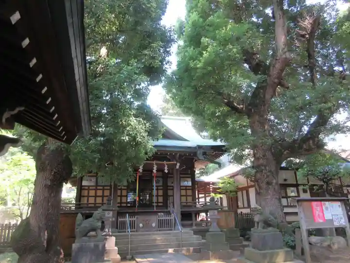 西向天神社の本殿・本堂