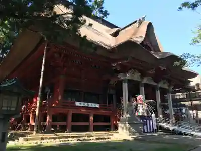 出羽神社(出羽三山神社)~三神合祭殿~の本殿・本堂