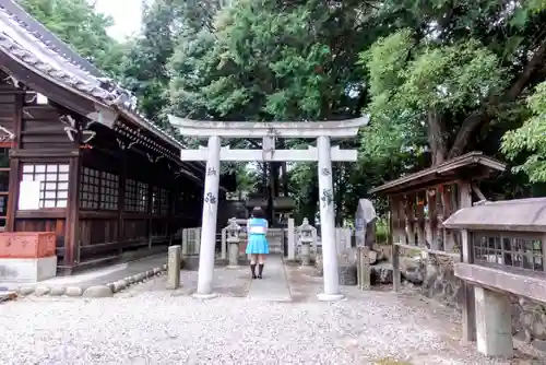 柏井八幡社の鳥居