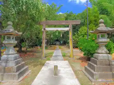 神明社(西島)の鳥居