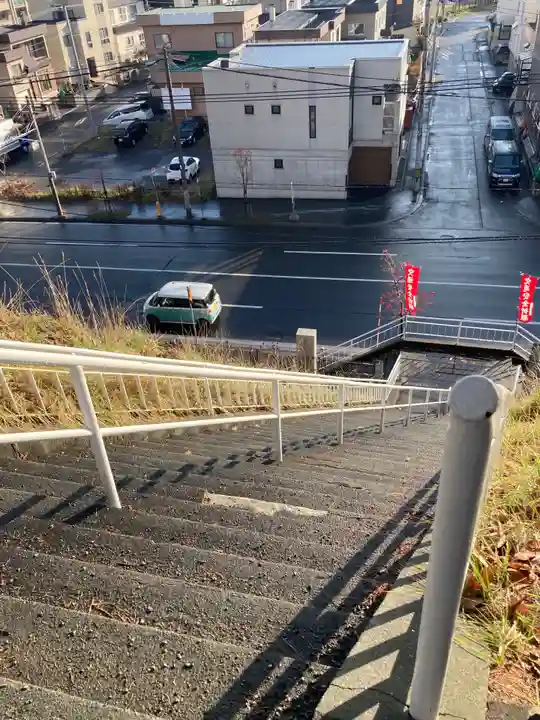 上手稲神社の周辺