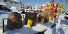 旭川銀座弁天神社の像