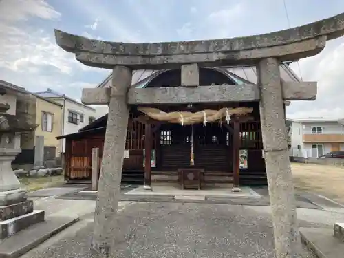 素鵞神社の鳥居