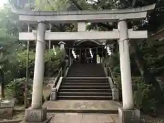 雪ケ谷八幡神社の鳥居