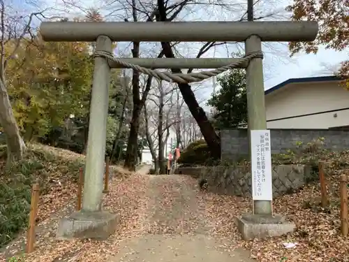 城山神社の鳥居