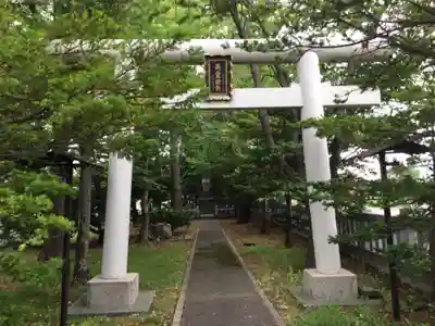 篠路神社の鳥居