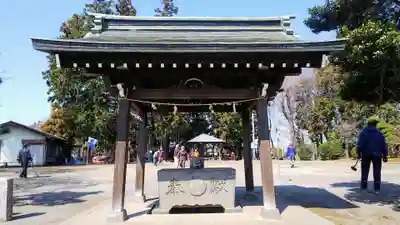 三ヶ島八幡神社の手水舎