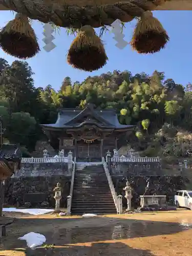 白比古神社の本殿