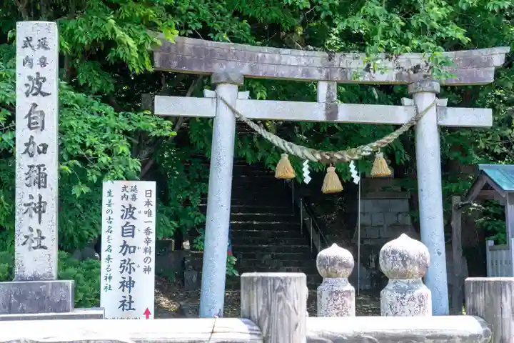日本唯一香辛料の神 波自加彌神社(石川県)