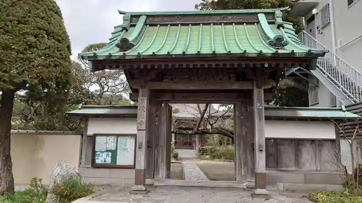 教恩寺の山門・神門