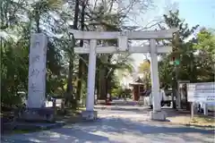 諏訪神社の鳥居