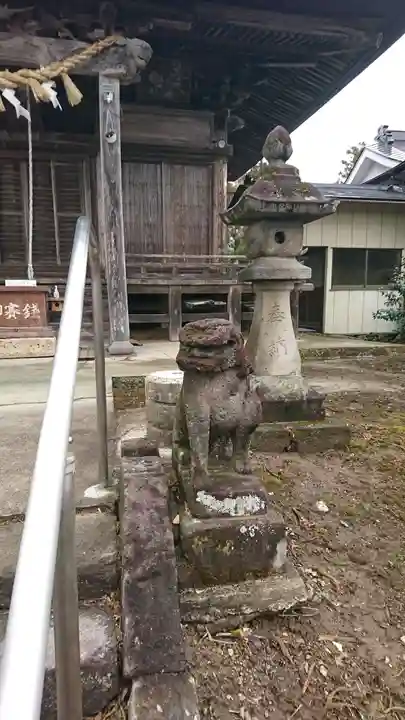 子松神社の狛犬