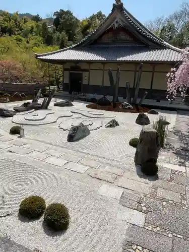 圓光寺の庭園