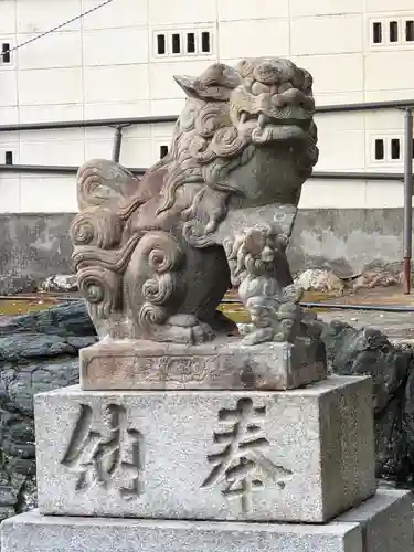 別小江神社の狛犬