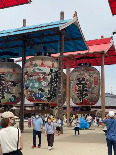 三河一色諏訪神社のお祭り