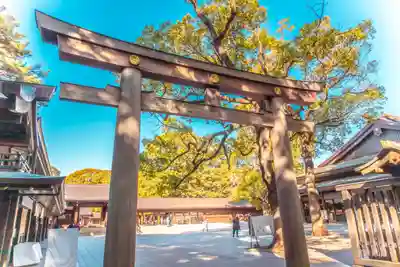 明治神宮の鳥居