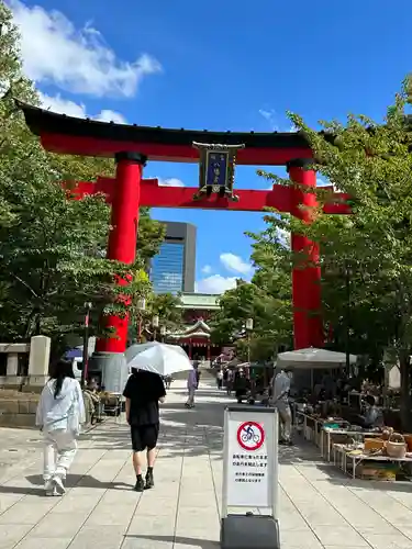 富岡八幡宮の鳥居