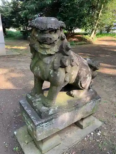 八幡神社の狛犬