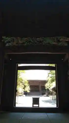 妙本寺の山門・神門