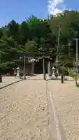 紫神社の鳥居