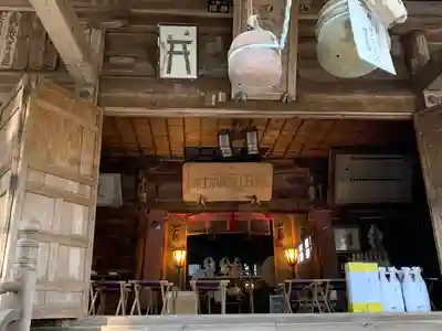 黒田原神社の本殿・本堂