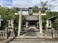安藤神社の鳥居