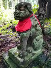 清水峯神社の狛犬