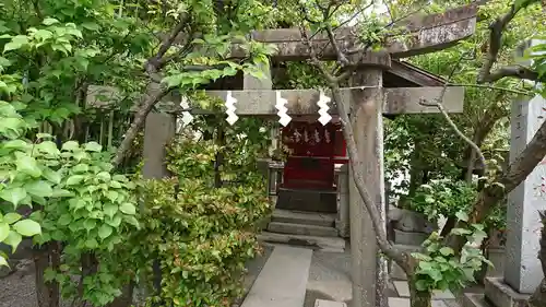 正ノ木稲荷 稲積神社の鳥居