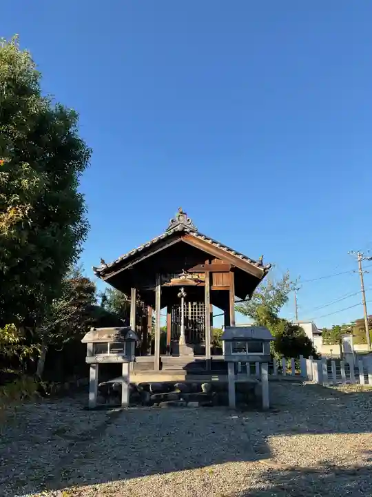 御日塚神社(追分)の本殿・本堂