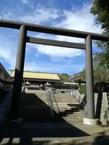 千葉縣護國神社の鳥居