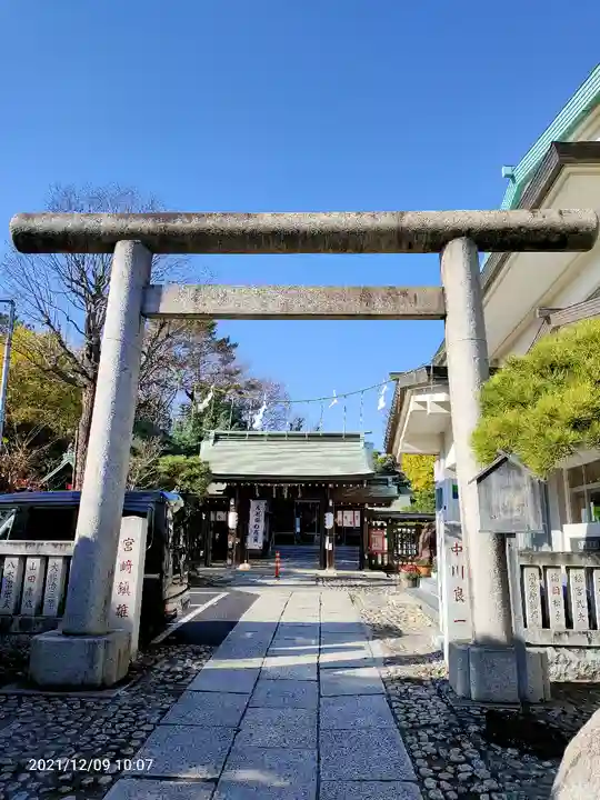 小岩神社の鳥居