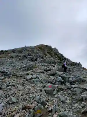 雄山神社峰本社の周辺