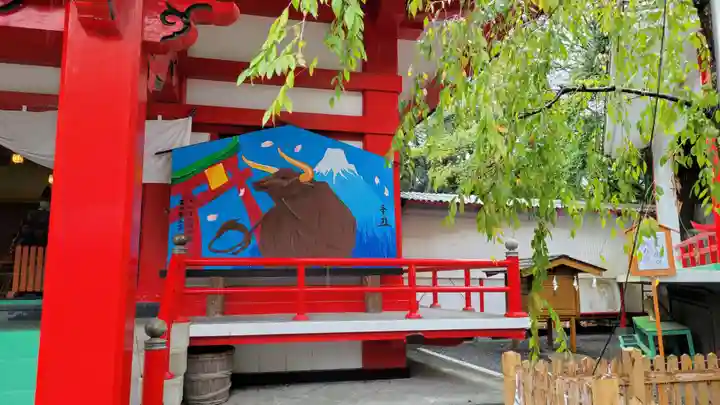 米之宮浅間神社の絵馬