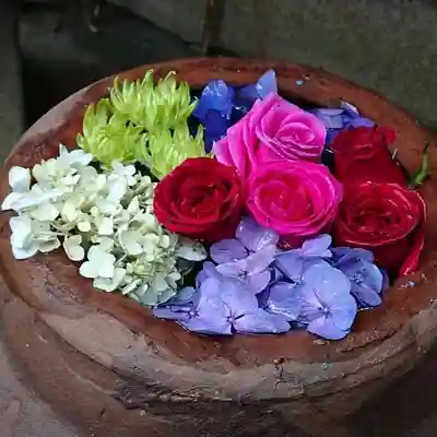 菅生神社の手水舎