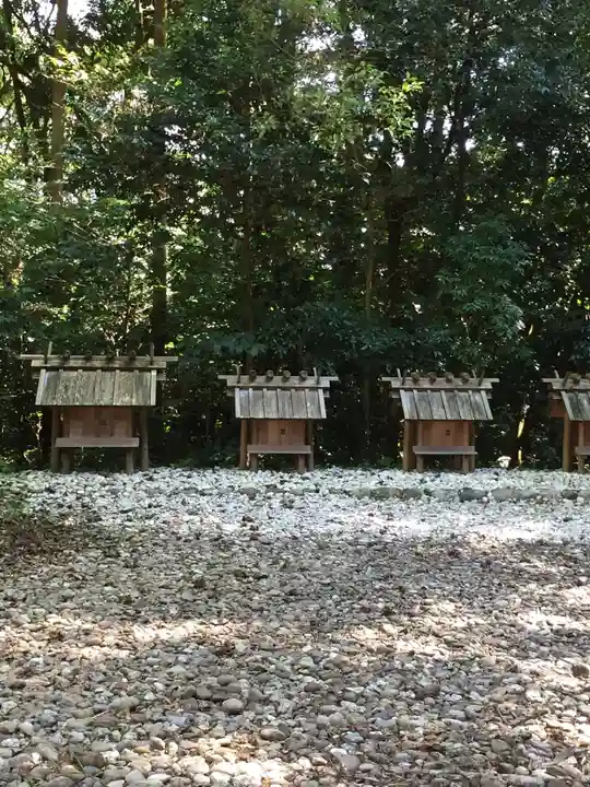 神麻続機殿神社(皇大神宮所管社)の末社・摂社