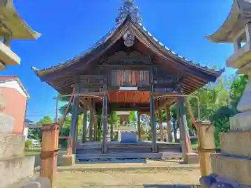 諏訪社の本殿・本堂