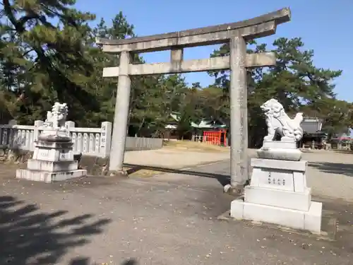 豊浜八幡神社の鳥居