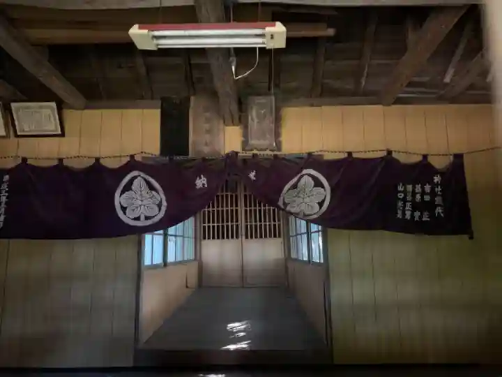 諏訪神社の本殿・本堂