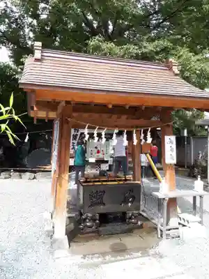 川越熊野神社の手水舎