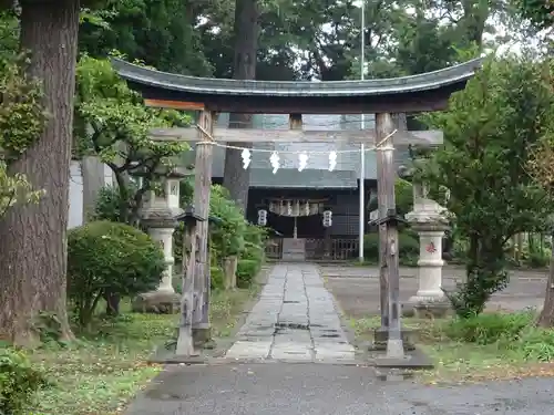 田端神社の鳥居