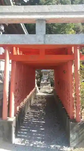 甲宗八幡宮の鳥居