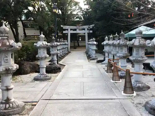 伊和志津神社の鳥居