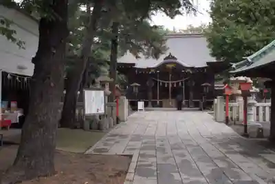 草加神社の本殿・本堂