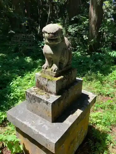 妙見神社の狛犬