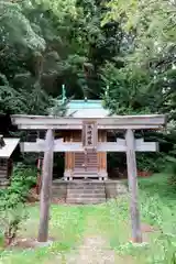 木魂神社の鳥居