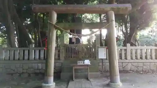 常陸第三宮　吉田神社の鳥居